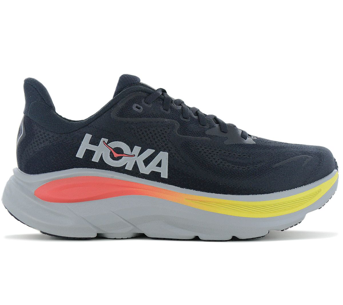 HOKA Clifton 10 - Herren Laufschuhe Running Schuhe Schwarz 1162030-BKGL