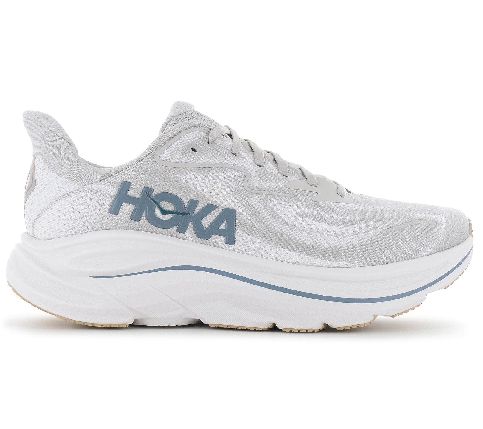 HOKA Clifton 10 M - Herren Laufschuhe Running Schuhe Grau 1162030-PTYG
