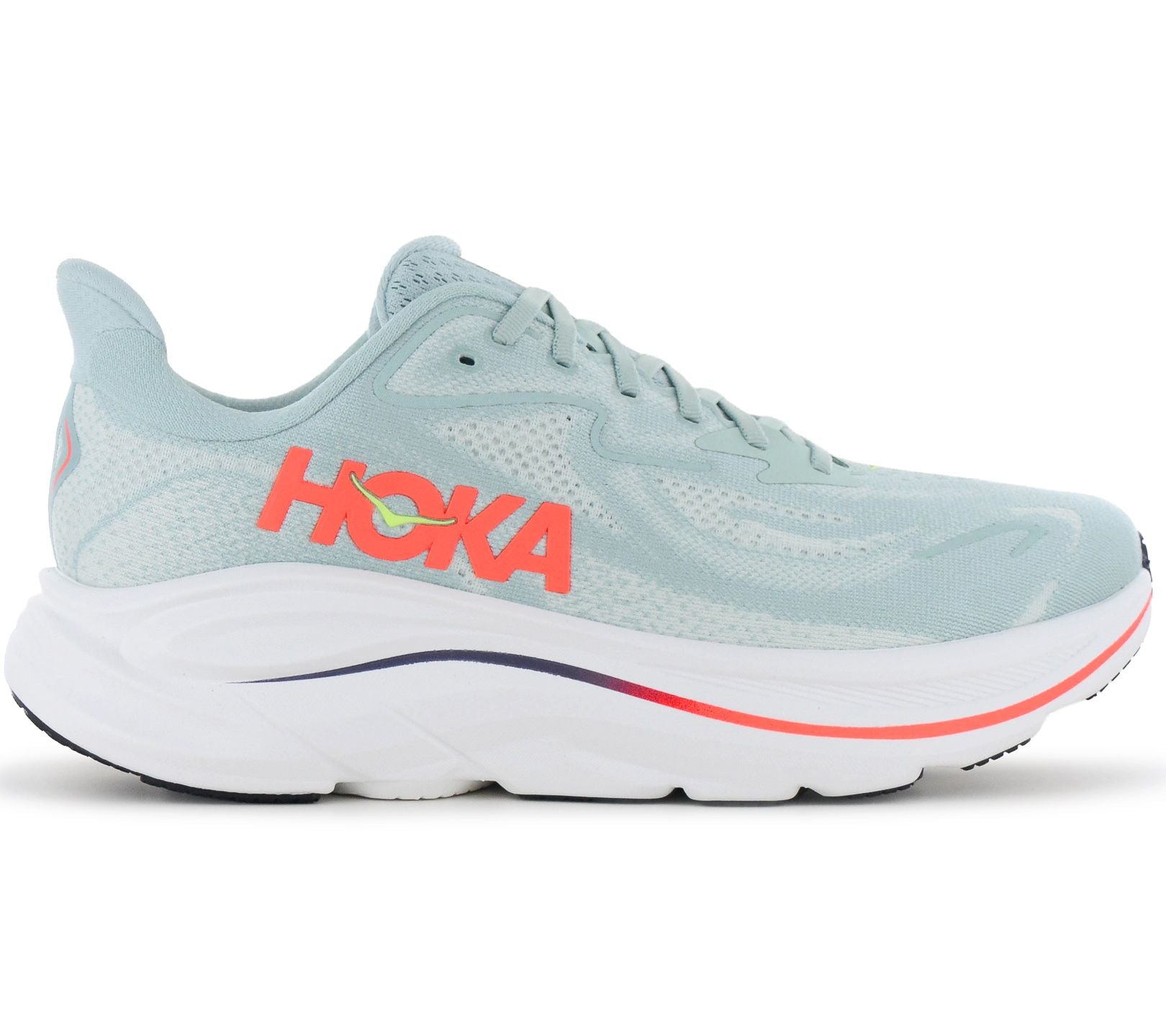 HOKA Clifton 10 M - Herren Laufschuhe Running Schuhe Grün 1162030-SGNN