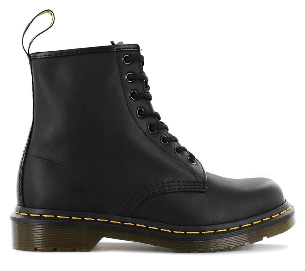 DR. DOC MARTENS 1460 Black Greasy Boots - Stiefel Leder Schwarz 11822003 - Brandstyle24