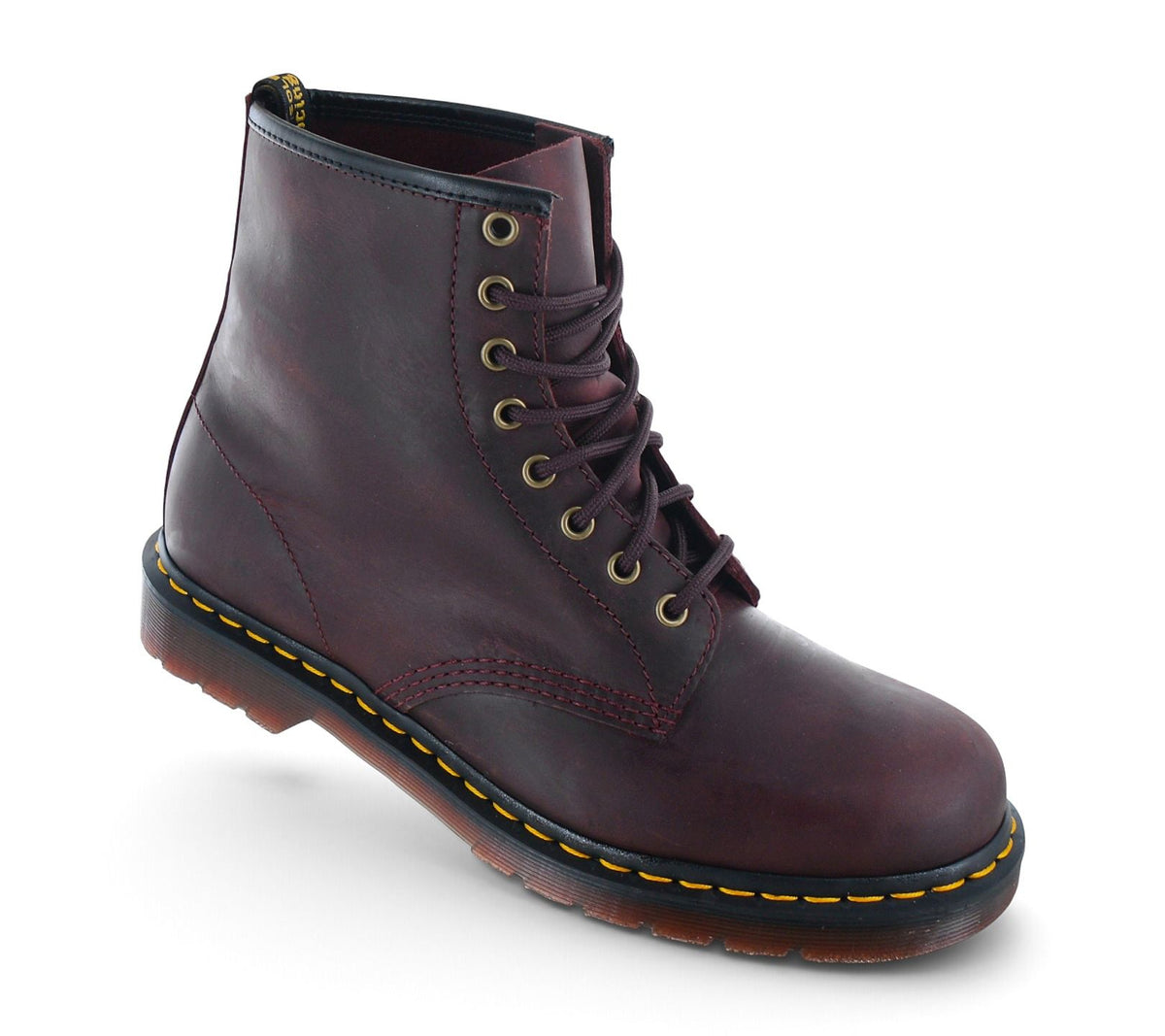 Dr. Doc Martens 1460 Crazy Horse - Boots Stiefel Leder Rot 11822609