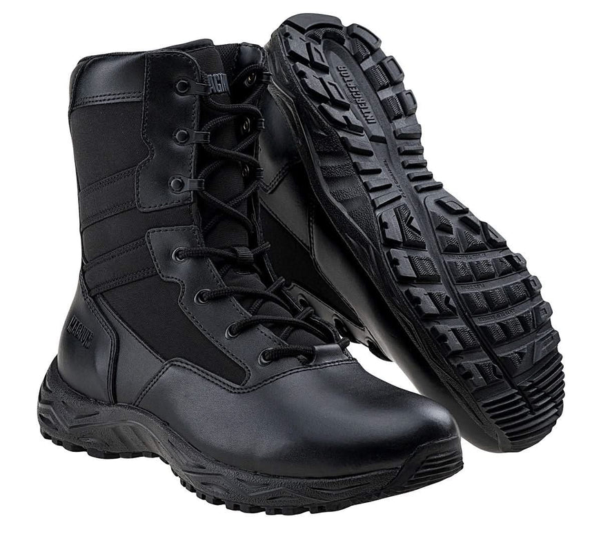 MAGNUM Interceptor - Bottes tactiques pour hommes Bottes de combat Noir 12119-BLACK