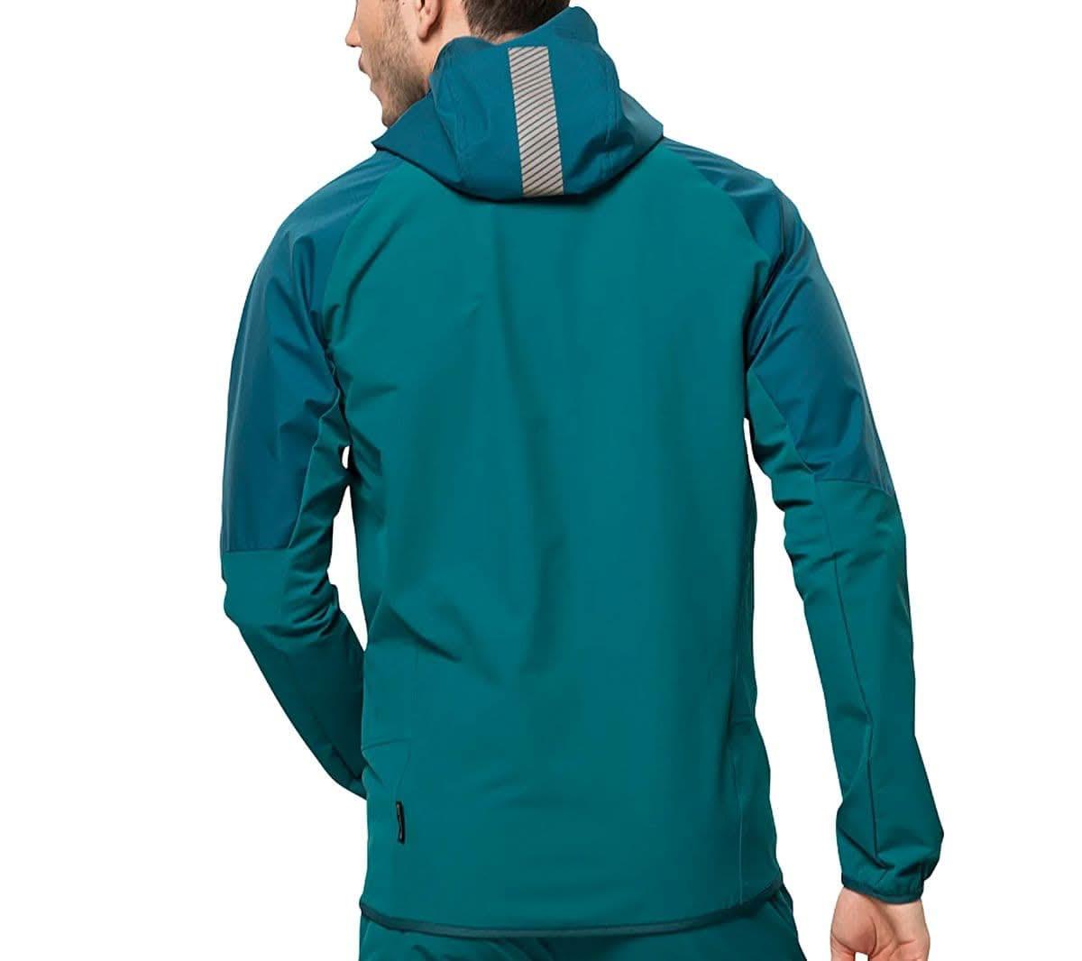 Jack Wolfskin Alpspitze Hoody M - Herren Skitouren Softshelljacke Blau 1307371 - 4133 - Brandstyle24