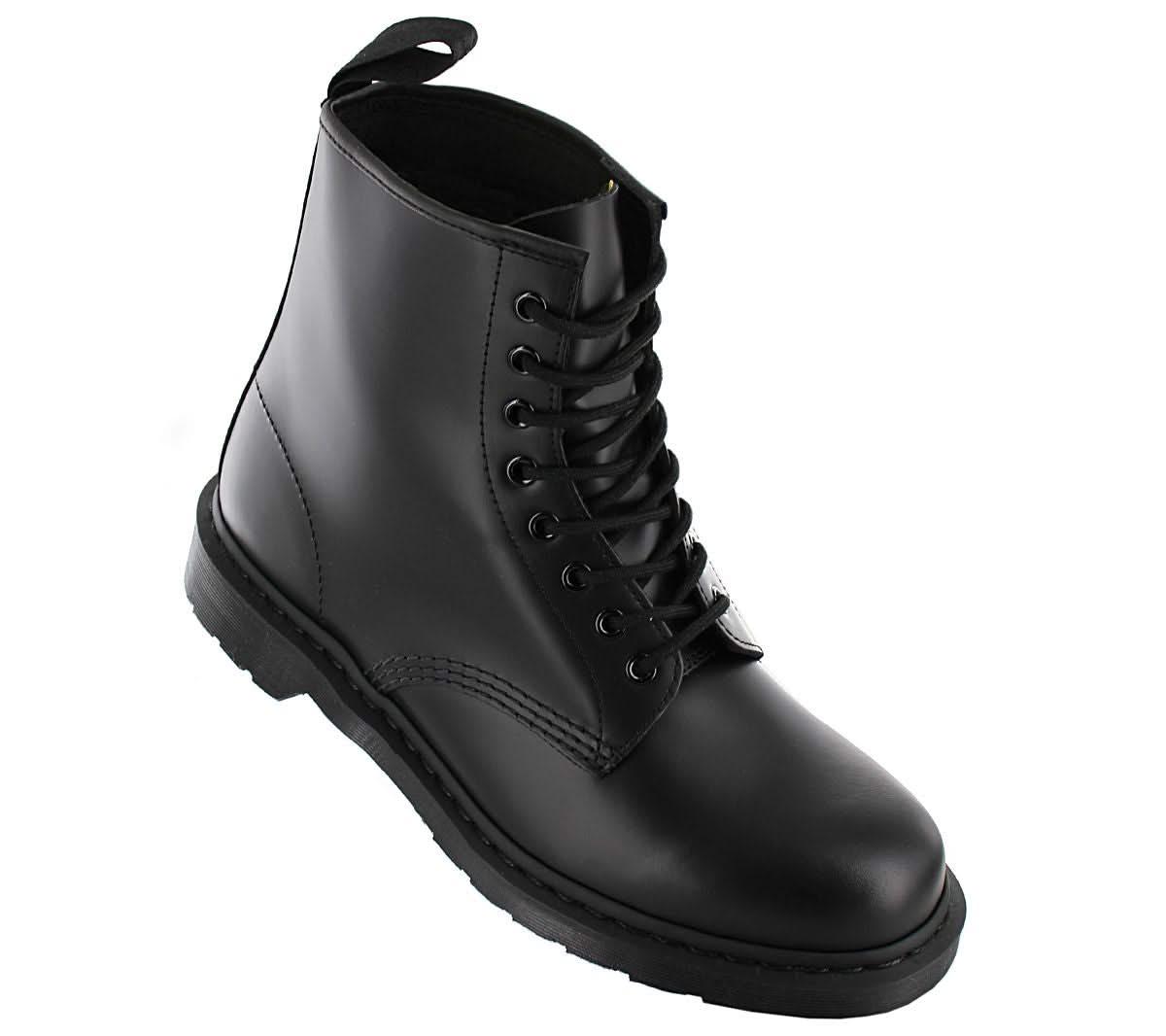 DR. DOC MARTENS 1460 Smooth Mono Milled Leder - Stiefel Boots Schwarz 14353001 - Brandstyle24
