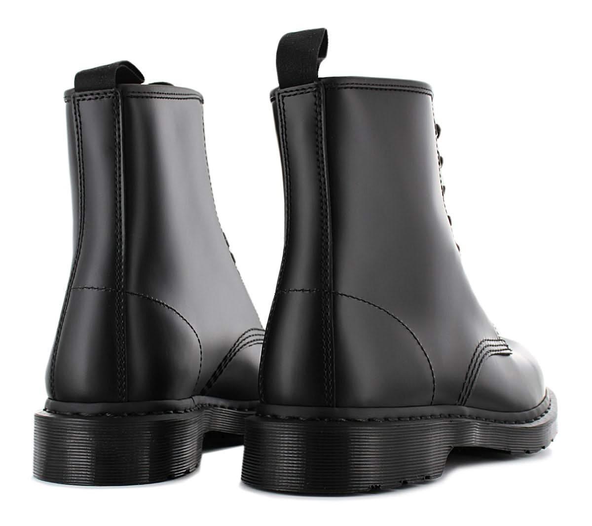 DR. DOC MARTENS 1460 Smooth Mono Milled Leder - Stiefel Boots Schwarz 14353001 - Brandstyle24