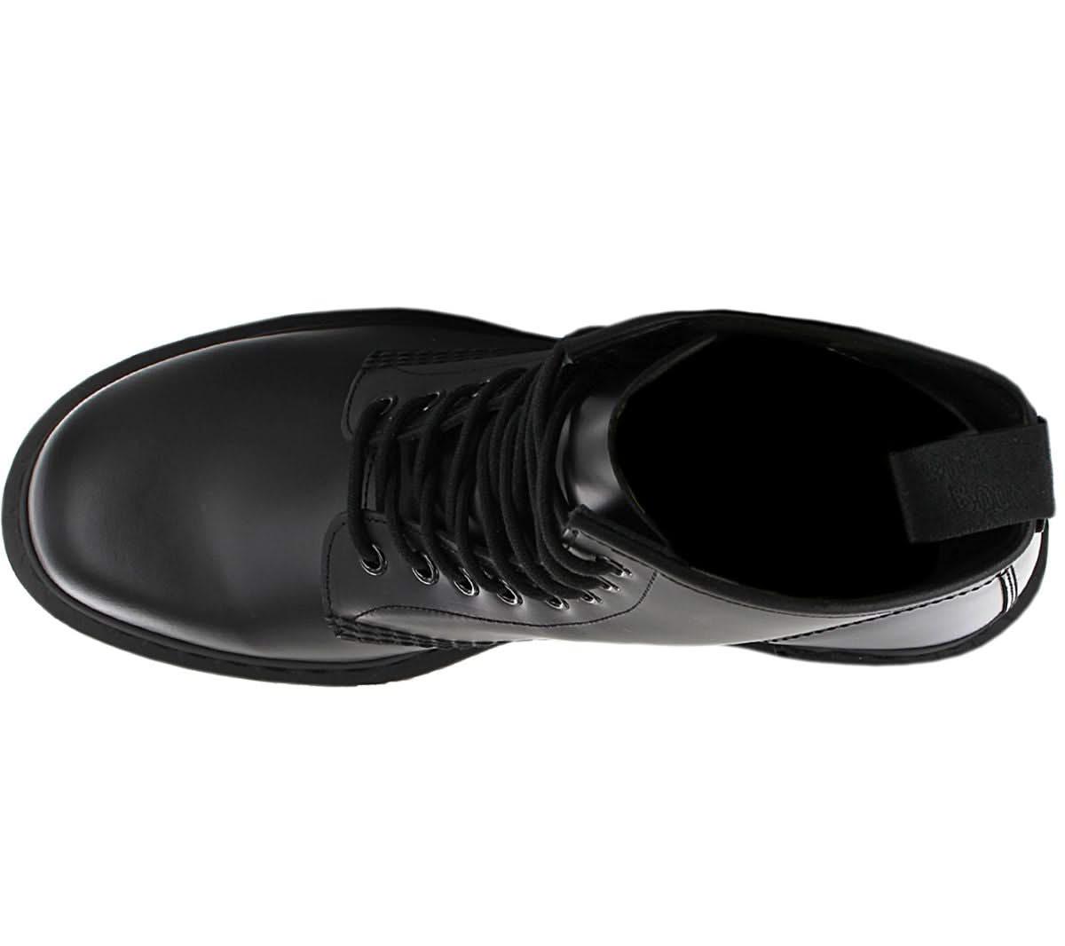DR. DOC MARTENS 1460 Smooth Mono Milled Leder - Stiefel Boots Schwarz 14353001 - Brandstyle24