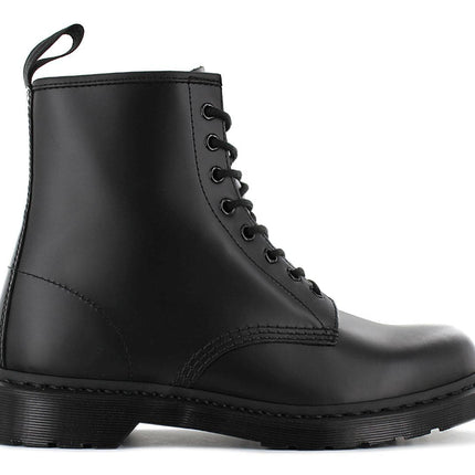 DR. DOC MARTENS 1460 Smooth Mono Boots - Stiefel Leder Schwarz 14353001