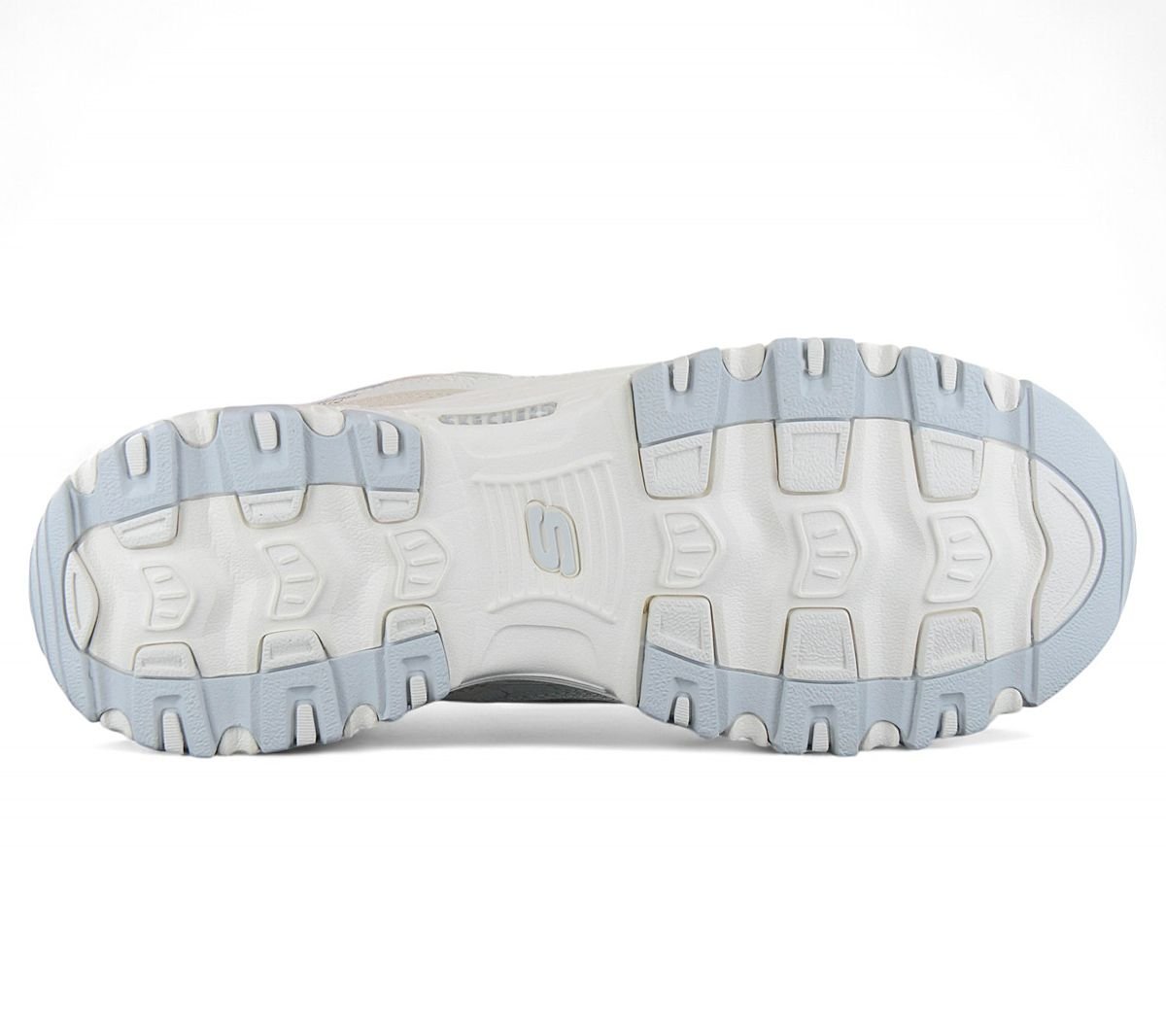 Skechers D Lites - Smooth Nostalgia - Damen Slip - Ins Schuhe Sneakers Beige 150537 - NTGY - Brandstyle24