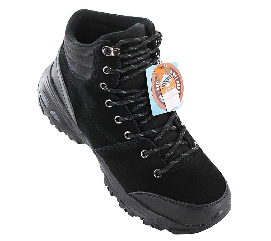 Skechers D Lites Boots - New Chills - Damen Winter Stiefel  Schwarz 167264-BBK