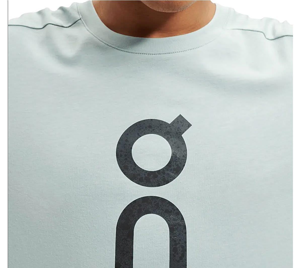 ON Running Graphic T - Herren T-Shirt Baumwolle Blau 171.00605 - Brandstyle24