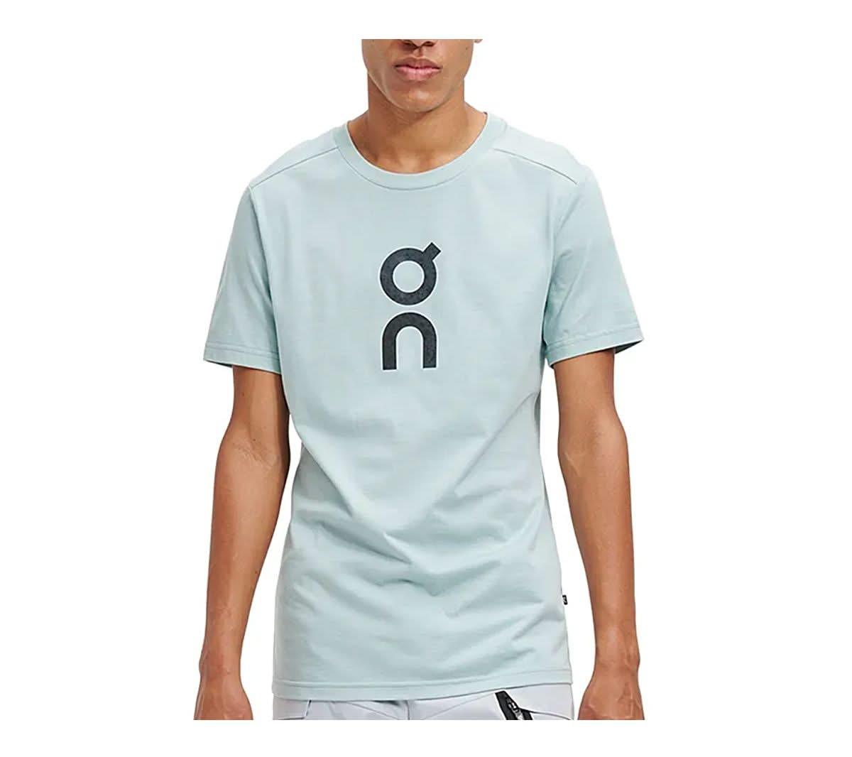 ON Running Graphic T - Herren T-Shirt Baumwolle Blau 171.00605 - Brandstyle24