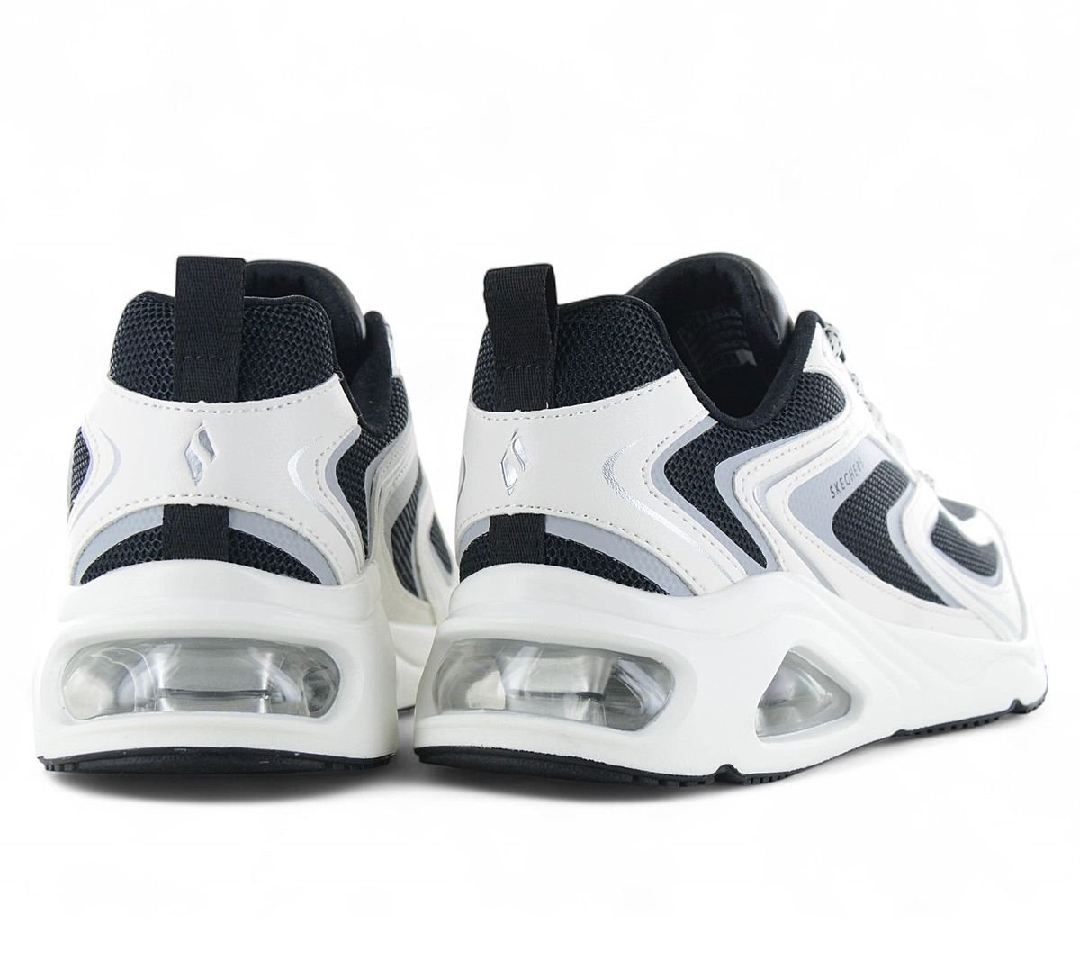 Skechers Tres-Air Uno-Street Fl-Air - Women's Sneakers Shoes White-Bla