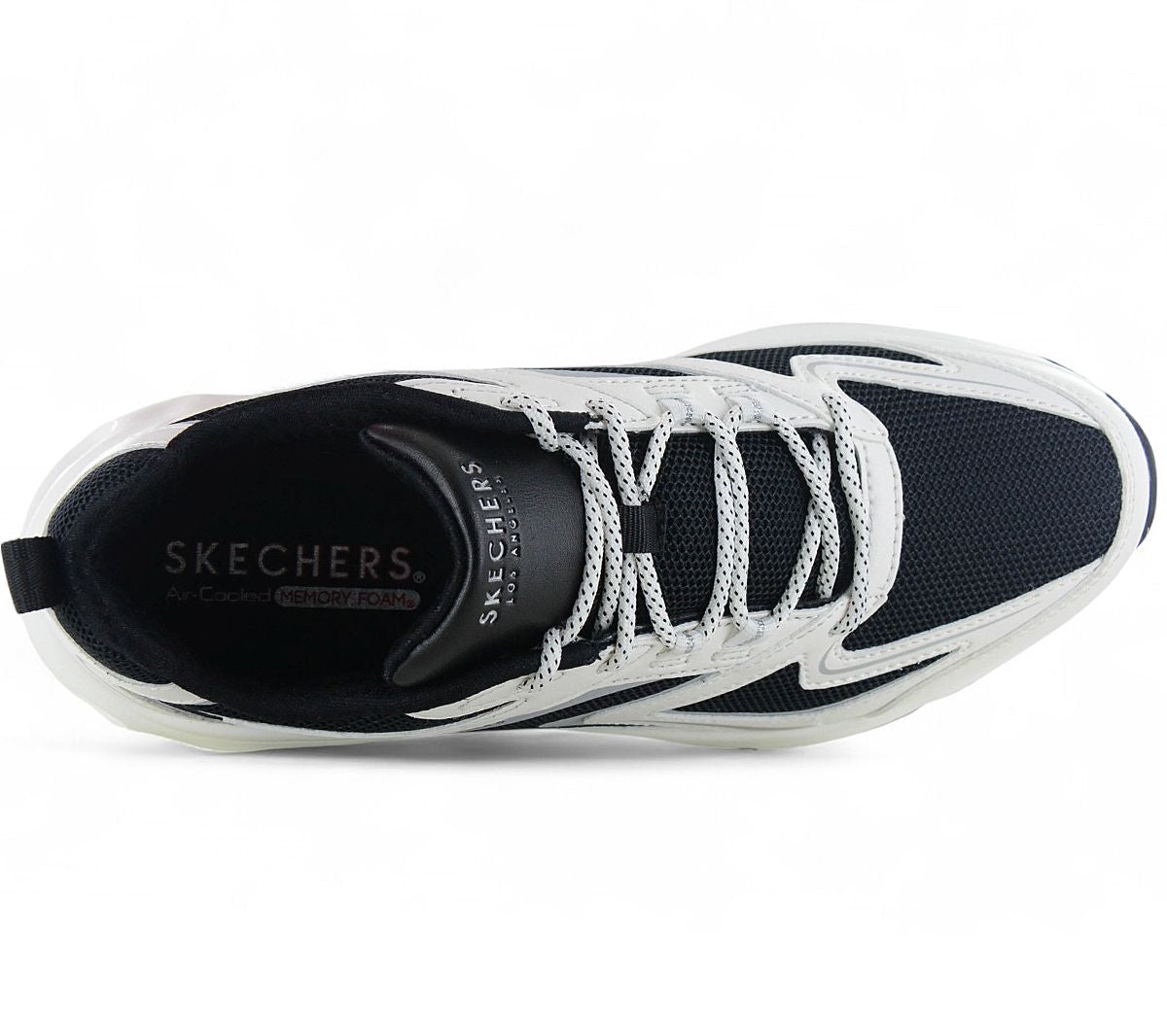 Skechers Tres-Air Uno-Street Fl-Air - Women's Sneakers Shoes White-Bla