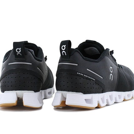 ON Running Cloud 5 Terry - Damen Sneakers Sport Schuhe Black-White 18.99683