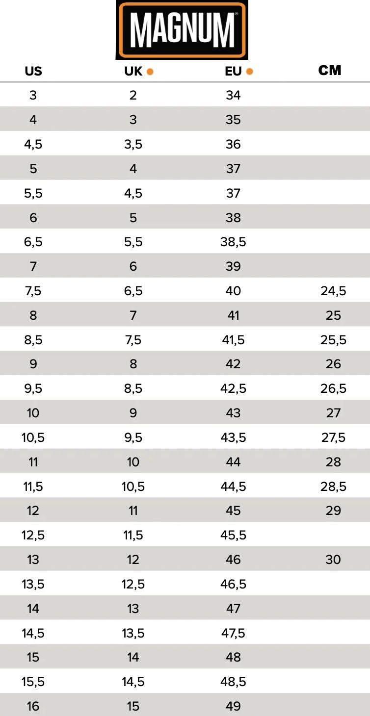 MAGNUM Cedari Mid - Herren Stiefel Freizeit Arbeits Schuhe Schwarz 18972 - BLACK - Brandstyle24