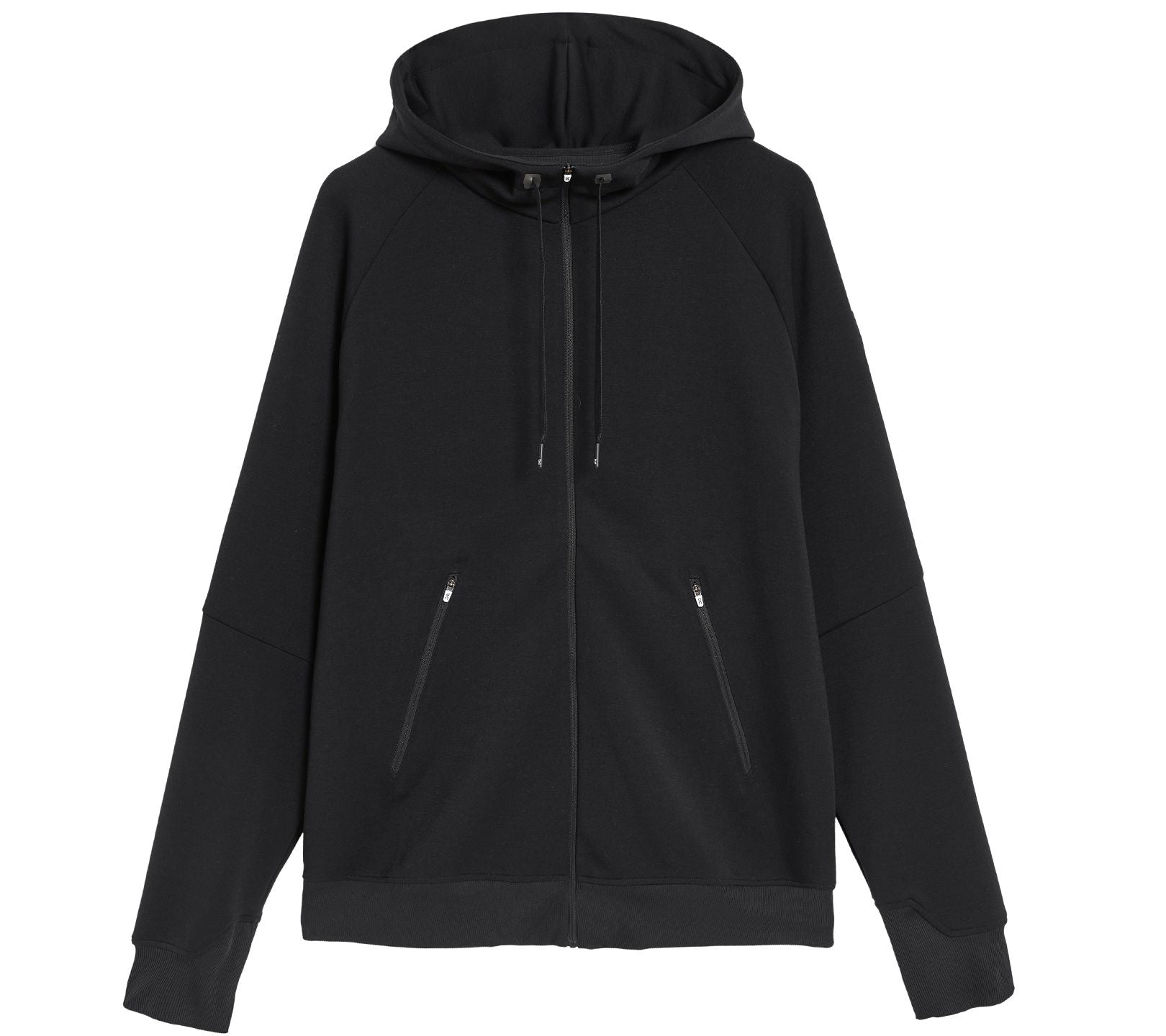 ON Running Zipped Hoodie - Herren Sport Freizeit Jacke Schwarz 1ME11440553