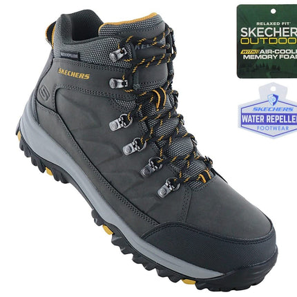 Skechers Relaxed-Fit: Relment - Daggett - Wandelschoenen heren grijs 204642-CHAR