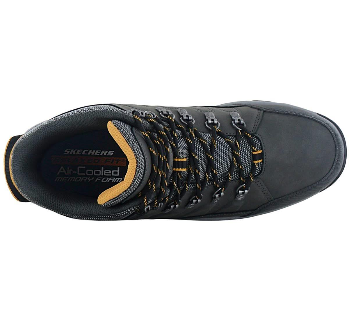 Skechers Relaxed - Fit: Relment - Daggett - Herren Wanderschuhe Grau 204642 - CHAR - Brandstyle24