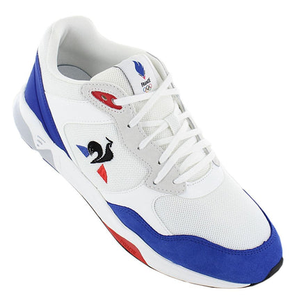 LCS Le Coq Sportif R500 - France Olympic - Chaussures Homme Blanc-Bleu LCS 2121118