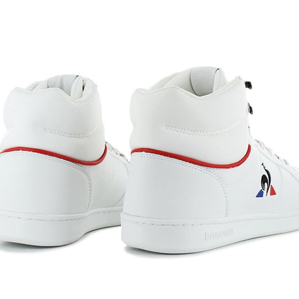 LCS Le Coq Sportif Court Arena Mid - France Olympic - Herren Schuhe Leder Weiß 2121268