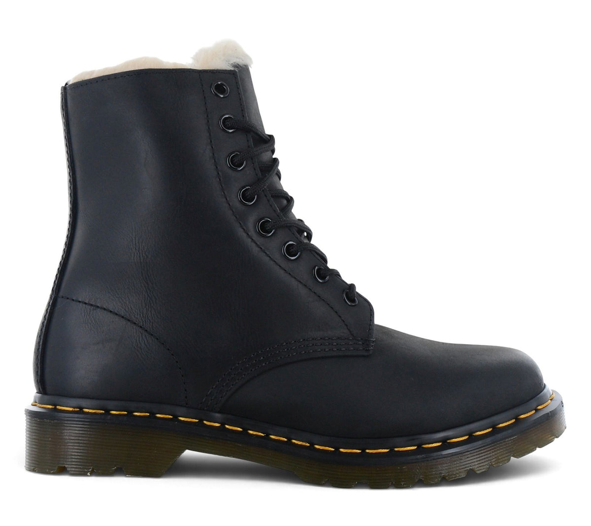 Dr. Doc Martens 1460 Serena - Damen Stiefel gefüttert Leder Schwarz 21797001