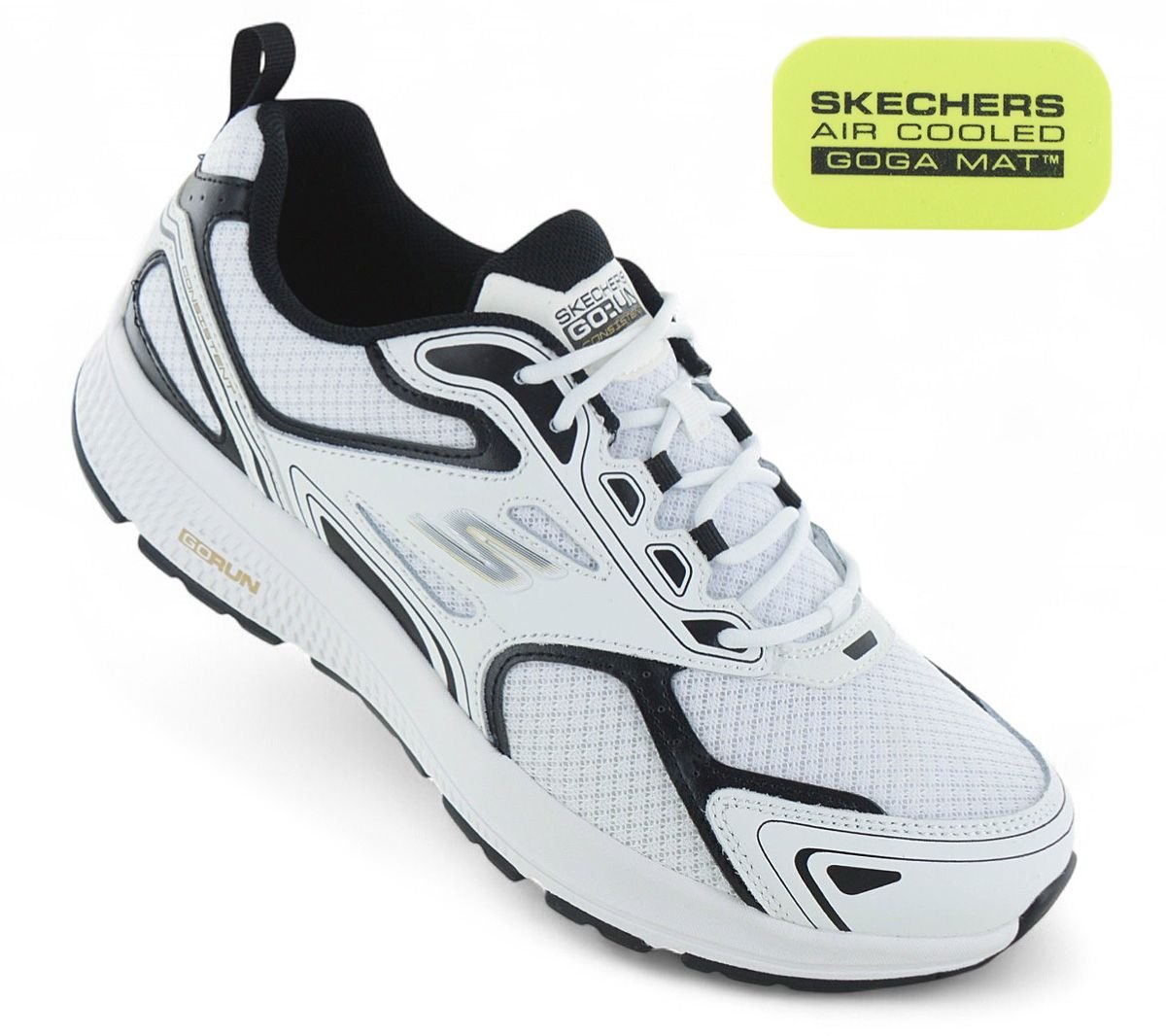 Skechers Go Run - Consistent - Herren Sneakers Schuhe Weiß 220034 - WBK - Brandstyle24