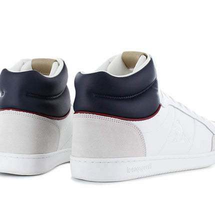 Le Coq Sportif Court Arena BBR Premium - Men's Shoes Leather White 2210109