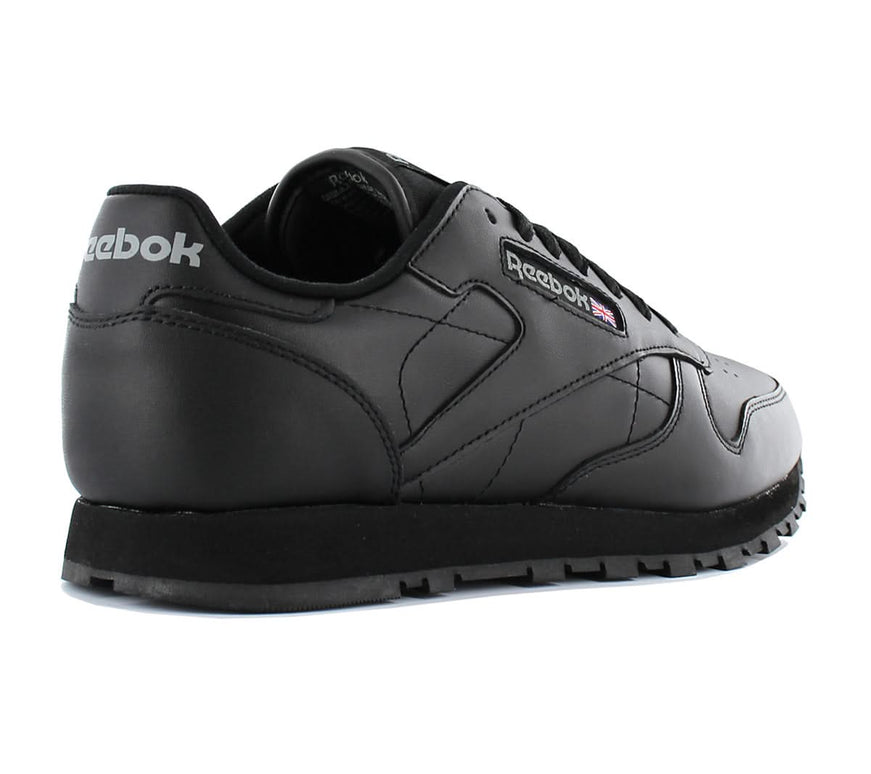 Reebok Classic Leather - Herren Sneakers Schuhe Leder Schwarz 2267