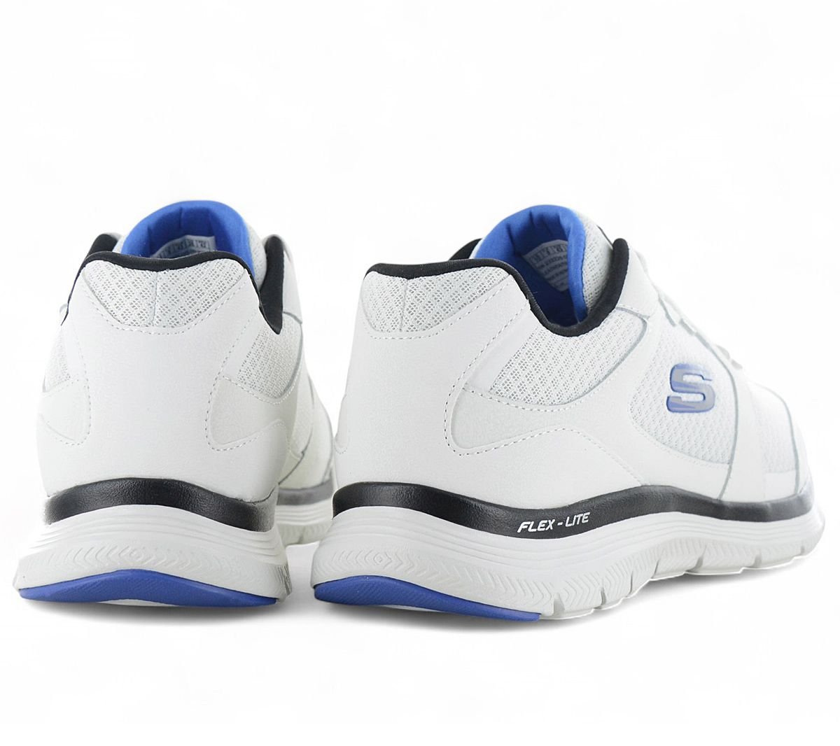 Skechers Flex Advantage 4.0 - Herren Schuhe Sneakers Weiß 232225 - WBK - Brandstyle24