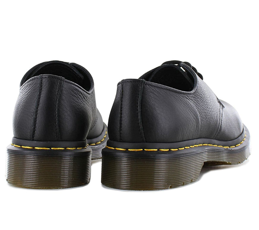 DR. DOC MARTENS 1461 Virginia - Chaussures Oxford pour Femme Cuir Noir 24256001
