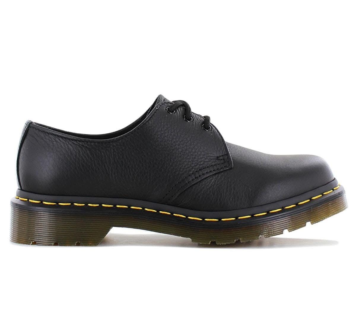DR. DOC MARTENS 1461 Virginia - Damen Oxford Schuhe Leder Schwarz 24256001 - Brandstyle24