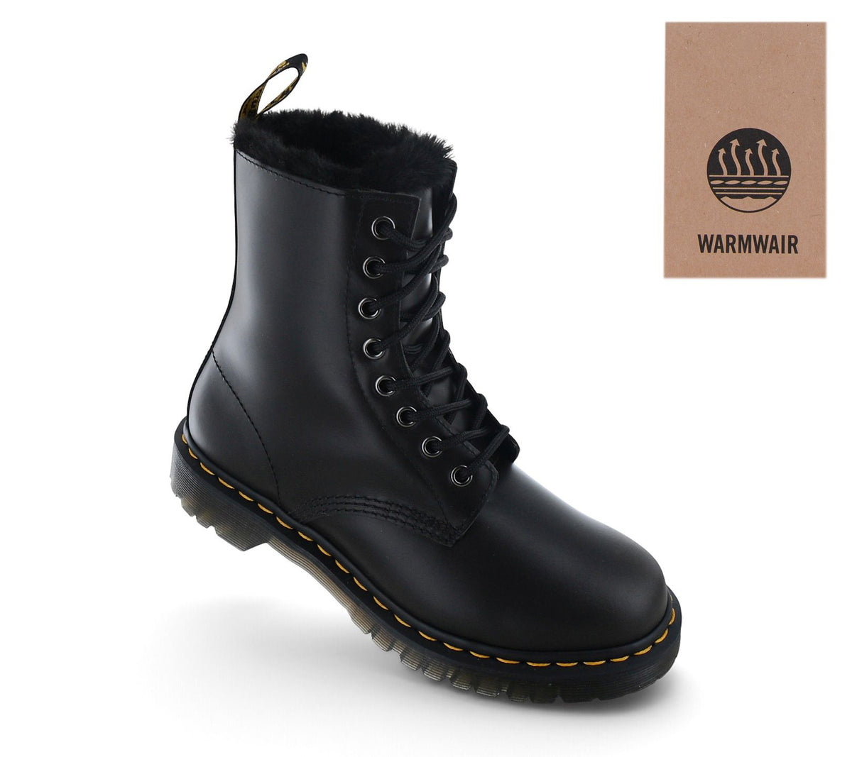 Dr. Doc Martens 1460 Serena - Damen Winter Stiefel Gefüttert Leder Schwarz 26238021