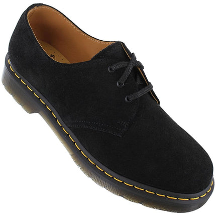 DR. DOC MARTENS 1461 Suede Oxford Shoes Black 27458001
