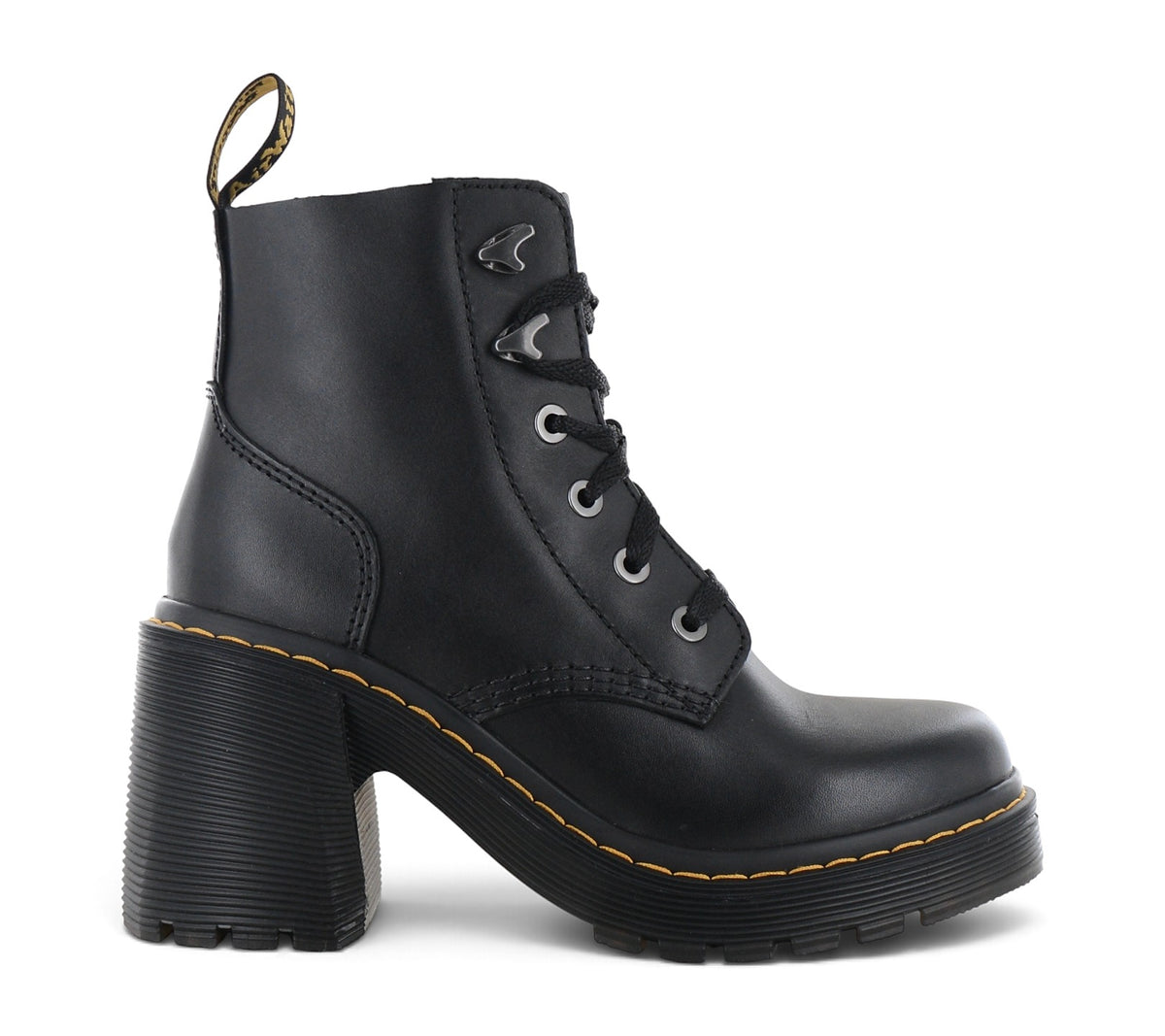 Dr. Doc Martens JESY Sendal - Damen Stiefelette Boots mit Absatz Schwarz 27613001