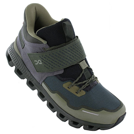 ON Running Cloud Hi Edge Defy - Chaussures Pour Hommes Vert-Noir 28.99159