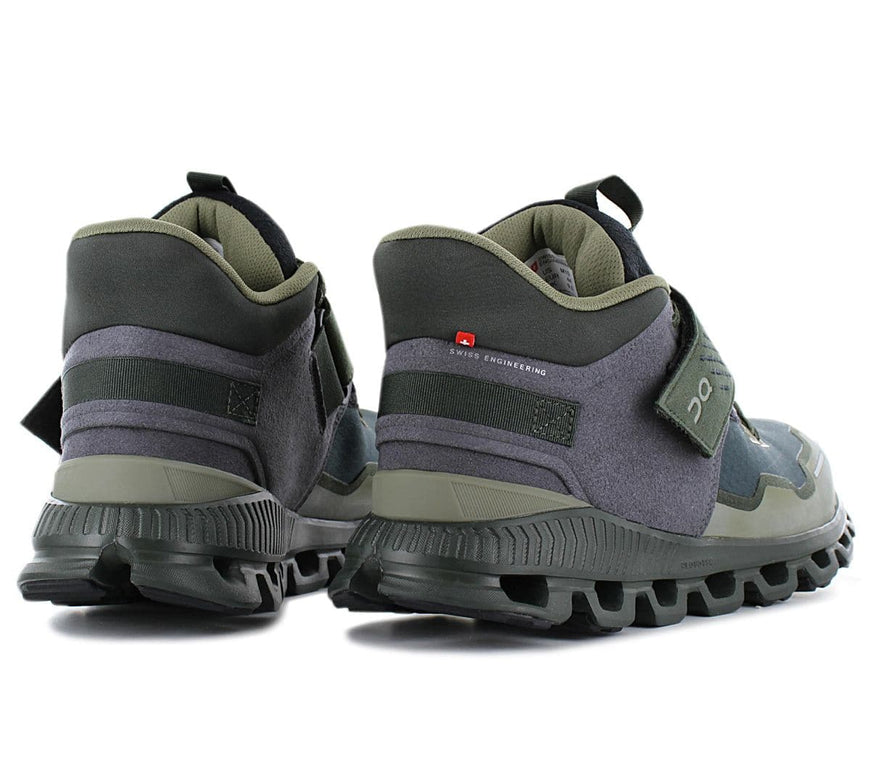 ON Running Cloud Hi Edge Defy - Herenschoenen Groen-Zwart 28.99159