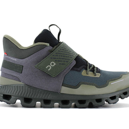 ON Running Cloud Hi Edge Defy - Chaussures Pour Hommes Vert-Noir 28.99159