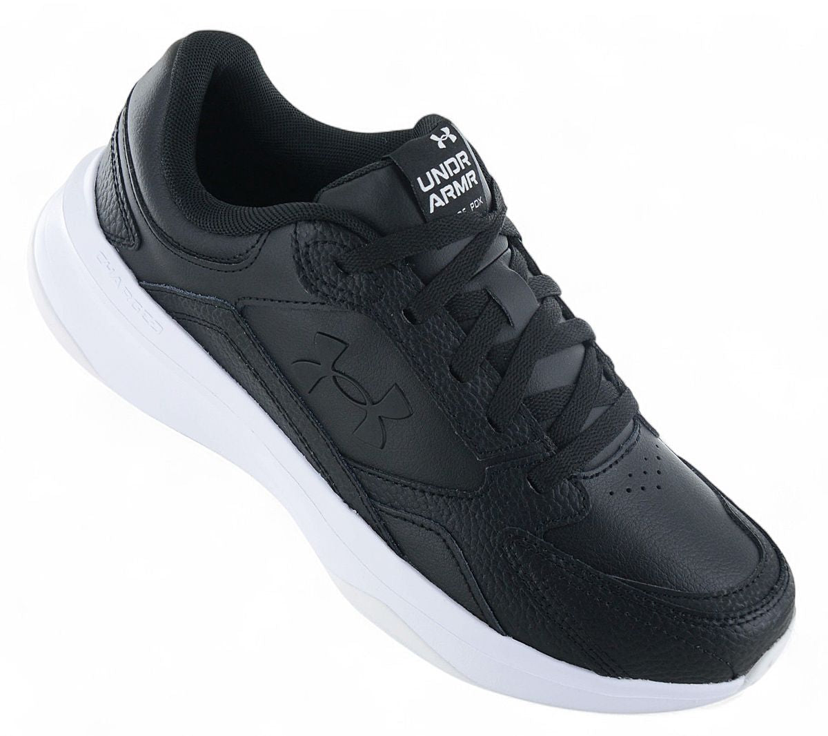 UA Under Armour EDGE Leather - Herren Fitness Sport Schuhe Schwarz 3028375 - 001 - Brandstyle24