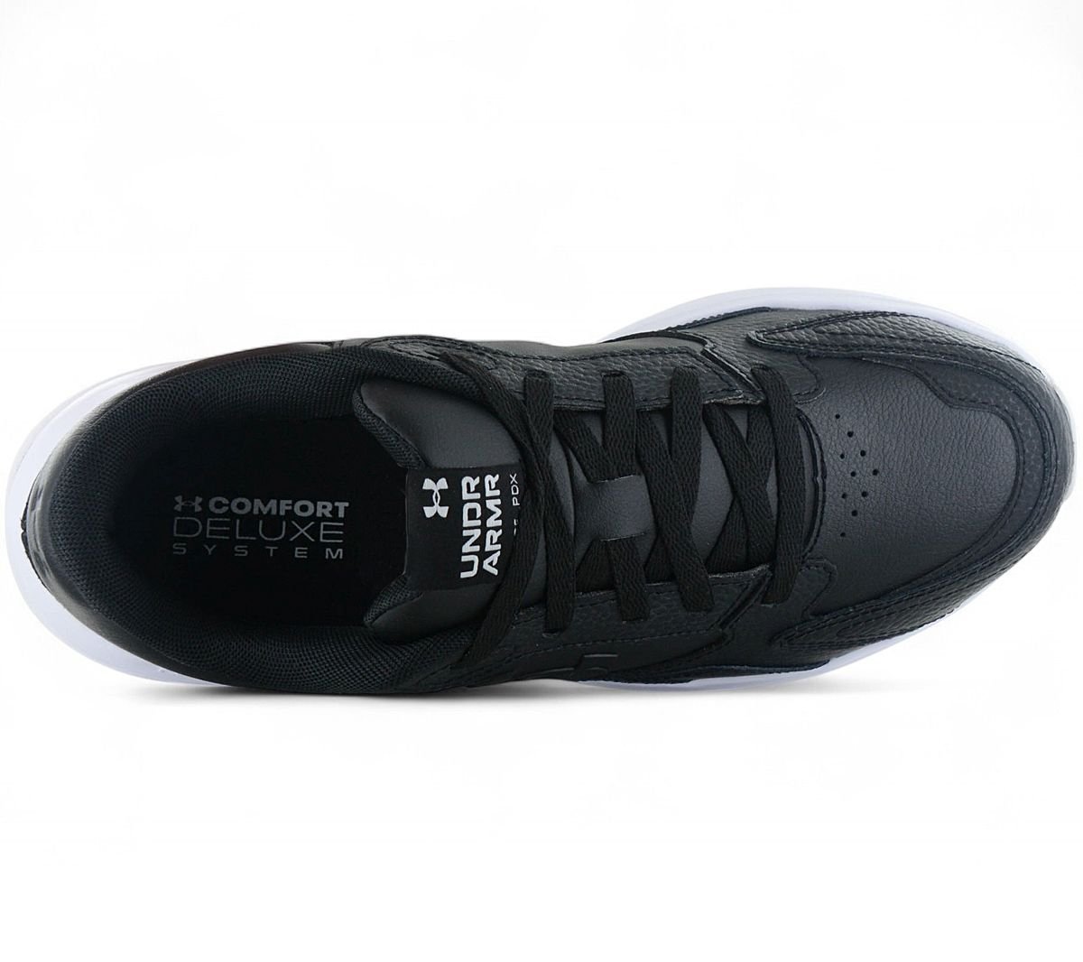 UA Under Armour EDGE Leather - Herren Fitness Sport Schuhe Schwarz 3028375 - 001 - Brandstyle24