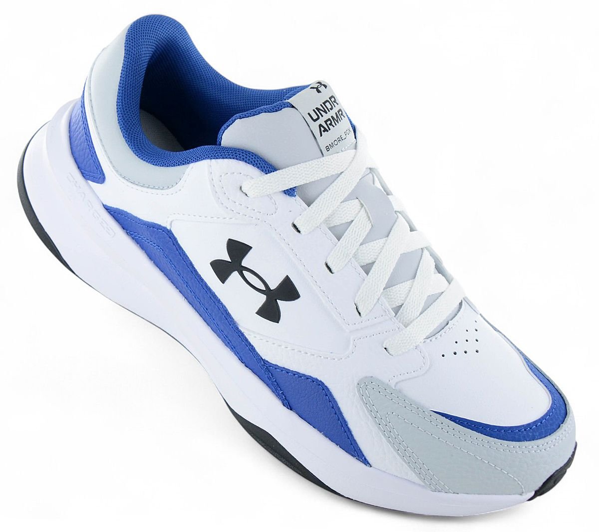 UA Under Armour EDGE Leather - Herren Fitness Sport Schuhe Weiß 3028375 - 103 - Brandstyle24
