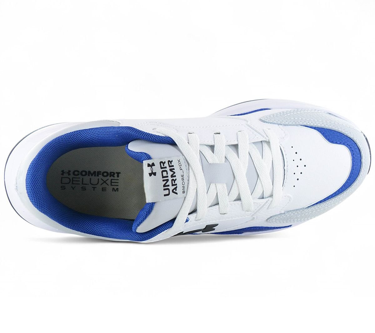 Under Armour Edge Leather Men\'s Training Shoes White Blue 3028375-103 Size 11 Under Armour Edge Leather Men main image 4