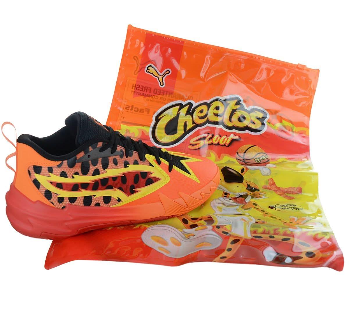 Puma x Cheetos - Scoot Zeros - Herren Sneakers Basketball Schuhe Orange 309840 - 02 - Brandstyle24