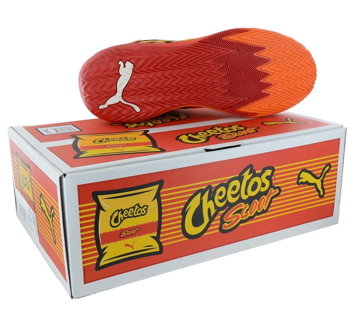 Puma x Cheetos - Scoot Zeros - Herren Sneakers Basketball Schuhe Orange 309840 - 02 - Brandstyle24