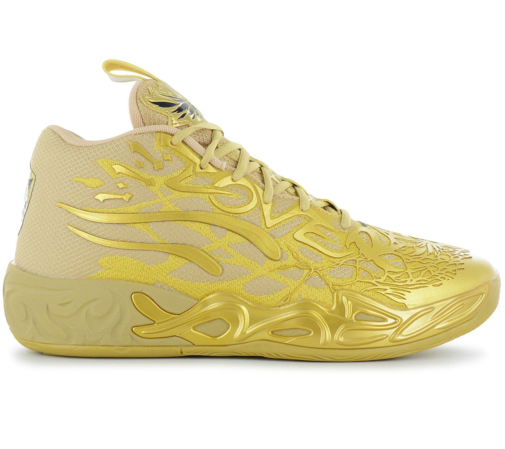 PUMA MB.04 Golden Child - Lamelo Ball - Herren Sneakers Basketball Schuhe Gold 311306-01