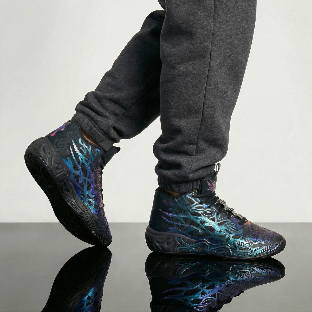 Puma Mb.04 Reflections  LaMelo Ball Men Sz 11 Sneakers Basketball Shoe 311310-01 Puma MB.04 Reflections LaMelo Ball Men Basketball Hoopers  main image 3