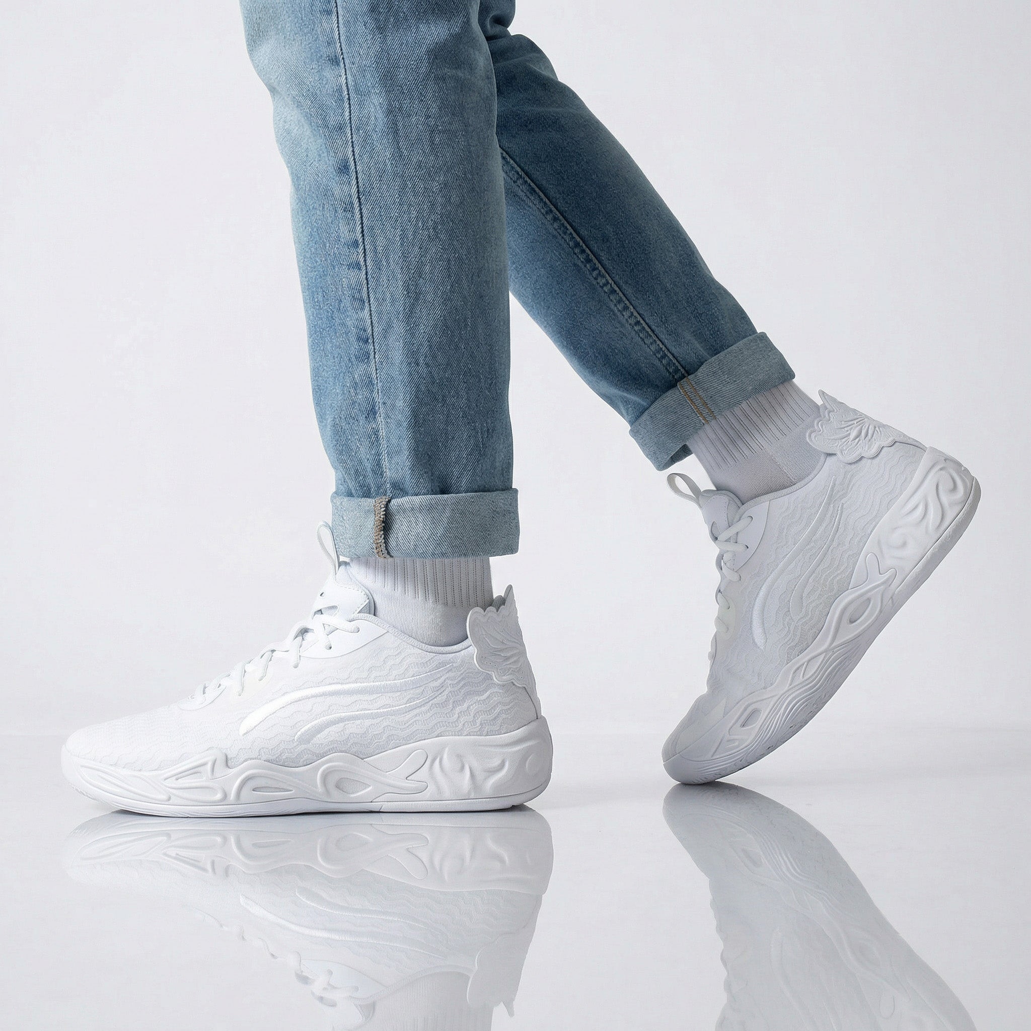 PUMA MB.04 Lo Ice - LaMelo Ball - Erkek Spor Ayakkabısı Basketbol