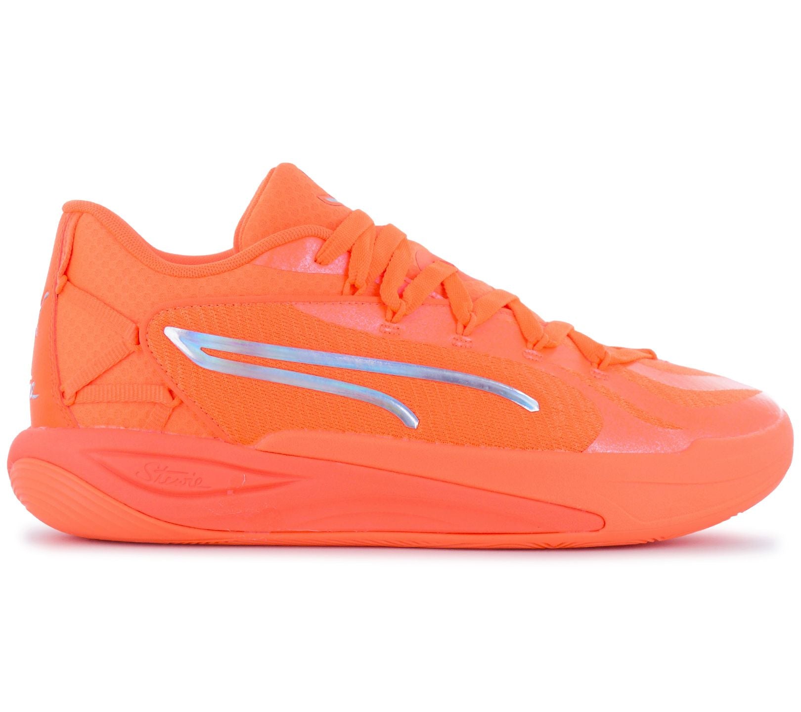 Puma Stewie 4 Flawless - Sneakers Basketball Schuhe Orange 312172-04