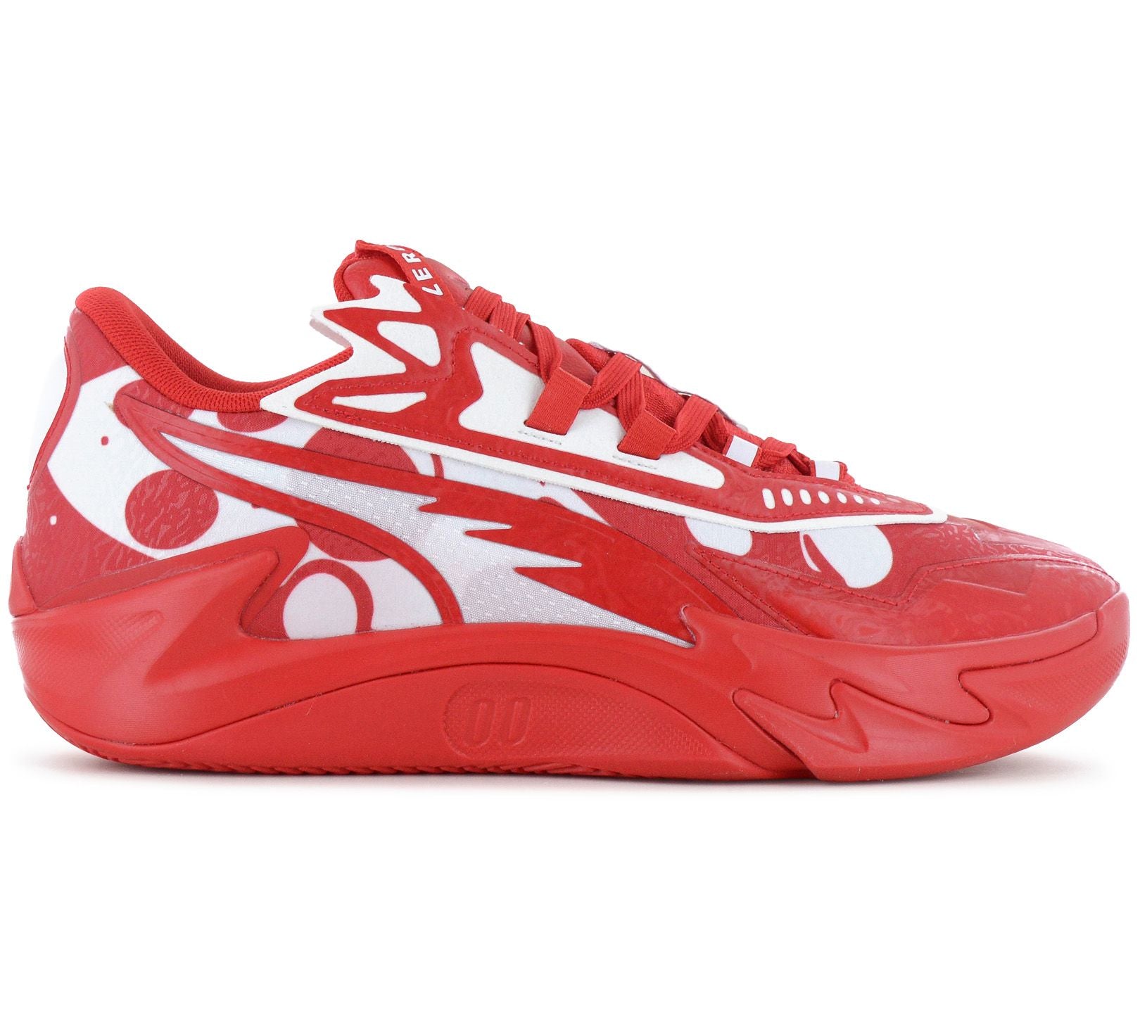 Puma Scoot Zeros II - For All Time - Herren Sneakers Basketball Schuhe Rot 312223-03