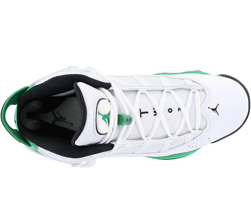 Air Jordan 6 Rings - Lucky Green - Chaussures de basket-ball pour hommes Blanc 322992-131