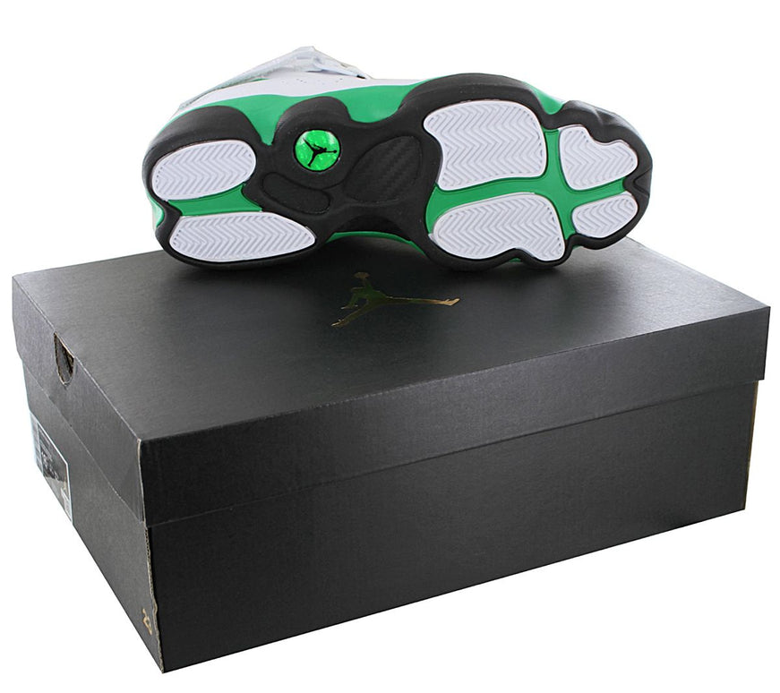 Air Jordan 6 Rings - Lucky Green - Scarpe da ginnastica da uomo Scarpe da basket Bianche 322992-131